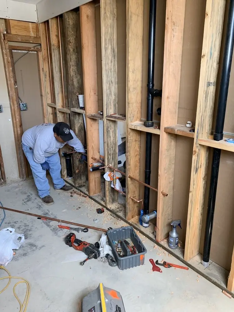 Commercial rough-in plumbing for Commercial Plumbing in Shingle Springs